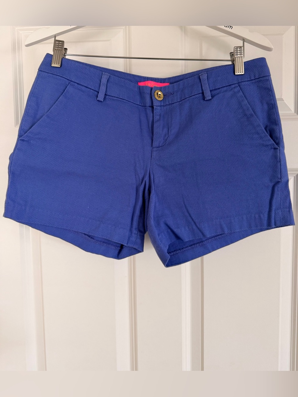 LiILLY PULITZER Classic Callahan Women's Violet/Periwinkle Chino Shorts